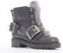 Alexander McQueen Pre-owned Leather boots Gray Dames - Thumbnail 2