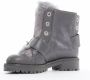 Alexander McQueen Pre-owned Leather boots Gray Dames - Thumbnail 4