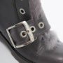 Alexander McQueen Pre-owned Leather boots Gray Dames - Thumbnail 7