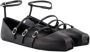 Alexander McQueen Pre-owned Leather flats Black Dames - Thumbnail 3