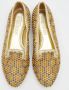 Alexander McQueen Pre-owned Leather flats Yellow Dames - Thumbnail 3