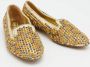 Alexander McQueen Pre-owned Leather flats Yellow Dames - Thumbnail 4