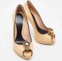 Alexander McQueen Pre-owned Leather heels Beige Dames - Thumbnail 4