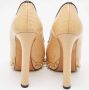 Alexander McQueen Pre-owned Leather heels Beige Dames - Thumbnail 5