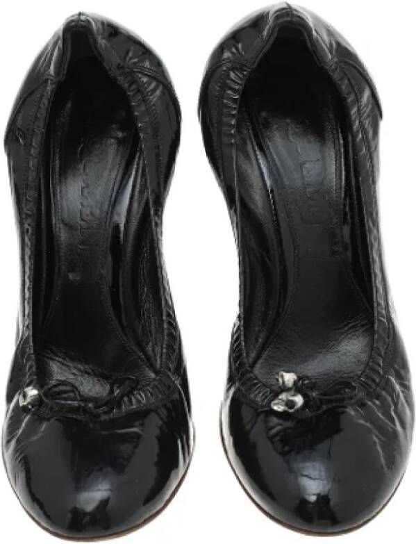 Alexander McQueen Pre-owned Leather heels Black Dames