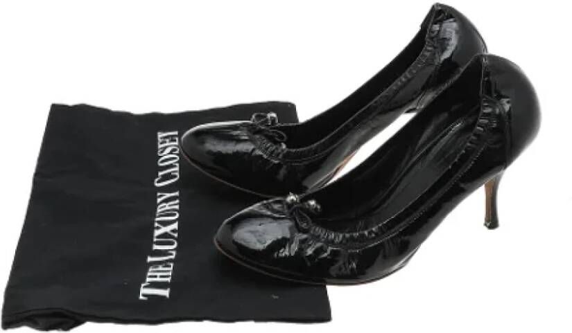 Alexander McQueen Pre-owned Leather heels Black Dames