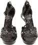 Alexander McQueen Pre-owned Leather heels Black Dames - Thumbnail 2
