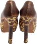 Alexander McQueen Pre-owned Leather heels Brown Dames - Thumbnail 4