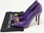 Alexander McQueen Pre-owned Leather heels Purple Dames - Thumbnail 9