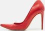 Alexander McQueen Pre-owned Leather heels Red Dames - Thumbnail 2