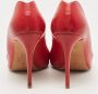 Alexander McQueen Pre-owned Leather heels Red Dames - Thumbnail 5