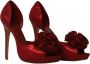 Alexander McQueen Pre-owned Leather heels Red Dames - Thumbnail 3