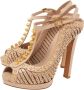 Alexander McQueen Pre-owned Leather sandals Beige Dames - Thumbnail 3