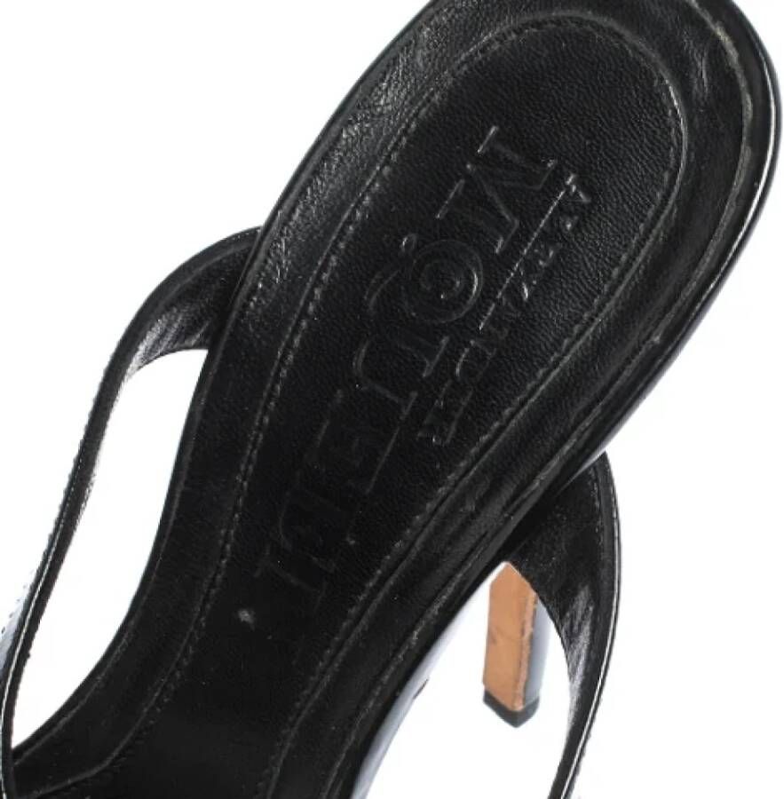 Alexander McQueen Pre-owned Leather sandals Black Dames