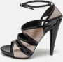 Alexander McQueen Pre-owned Leather sandals Black Dames - Thumbnail 2