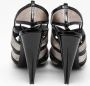 Alexander McQueen Pre-owned Leather sandals Black Dames - Thumbnail 8
