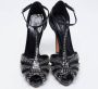 Alexander McQueen Pre-owned Leather sandals Black Dames - Thumbnail 3