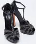 Alexander McQueen Pre-owned Leather sandals Black Dames - Thumbnail 4