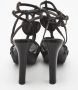 Alexander McQueen Pre-owned Leather sandals Black Dames - Thumbnail 5