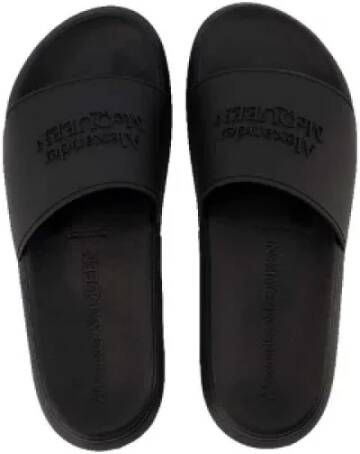 Alexander McQueen Pre-owned Leather sandals Black Heren