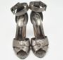 Alexander McQueen Pre-owned Leather sandals Gray Dames - Thumbnail 3