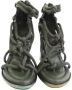 Alexander McQueen Pre-owned Leather sandals Green Dames - Thumbnail 3
