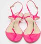 Alexander McQueen Pre-owned Leather sandals Pink Dames - Thumbnail 3