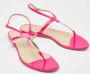 Alexander McQueen Pre-owned Leather sandals Pink Dames - Thumbnail 4