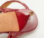 Alexander McQueen Pre-owned Leather sandals Red Dames - Thumbnail 8