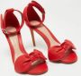 Alexander McQueen Pre-owned Leather sandals Red Dames - Thumbnail 4
