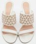 Alexander McQueen Pre-owned Leather sandals White Dames - Thumbnail 3
