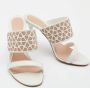 Alexander McQueen Pre-owned Leather sandals White Dames - Thumbnail 4