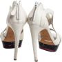 Alexander McQueen Pre-owned Leather sandals White Dames - Thumbnail 4