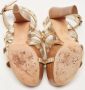 Alexander McQueen Pre-owned Leather sandals Yellow Dames - Thumbnail 6