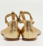 Alexander McQueen Pre-owned Leather sandals Yellow Dames - Thumbnail 5
