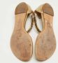 Alexander McQueen Pre-owned Leather sandals Yellow Dames - Thumbnail 6
