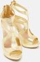 Alexander McQueen Pre-owned Leather sandals Yellow Dames - Thumbnail 3