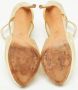 Alexander McQueen Pre-owned Leather sandals Yellow Dames - Thumbnail 5
