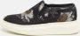 Alexander McQueen Pre-owned Leather sneakers Black Dames - Thumbnail 2