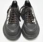 Alexander McQueen Pre-owned Leather sneakers Black Heren - Thumbnail 3