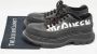 Alexander McQueen Pre-owned Leather sneakers Black Heren - Thumbnail 9