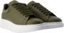 Alexander McQueen Pre-owned Leather sneakers Green Dames - Thumbnail 2