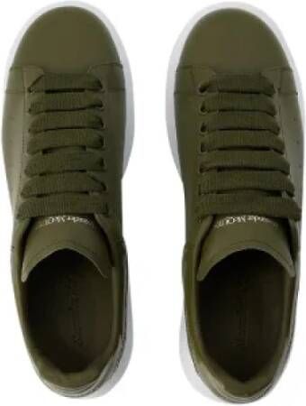 Alexander McQueen Pre-owned Leather sneakers Green Heren