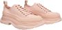Alexander McQueen Pre-owned Leather sneakers Pink Dames - Thumbnail 2