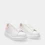 Alexander McQueen Pre-owned Leather sneakers White Dames - Thumbnail 4