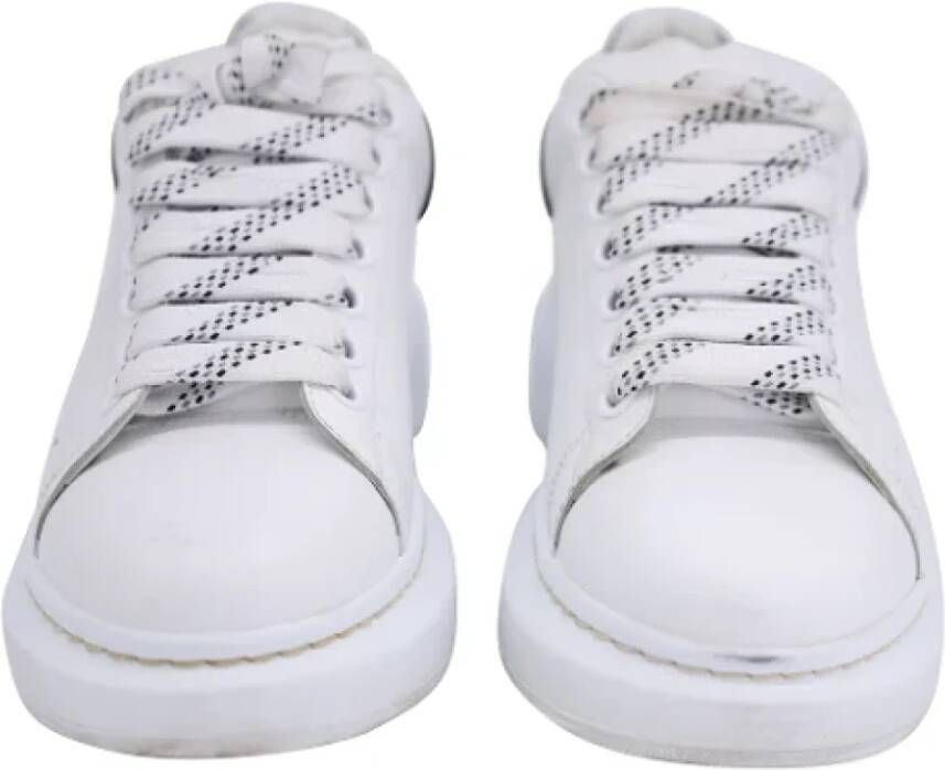Alexander McQueen Pre-owned Leather sneakers White Dames