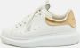 Alexander McQueen Pre-owned Leather sneakers White Heren - Thumbnail 2