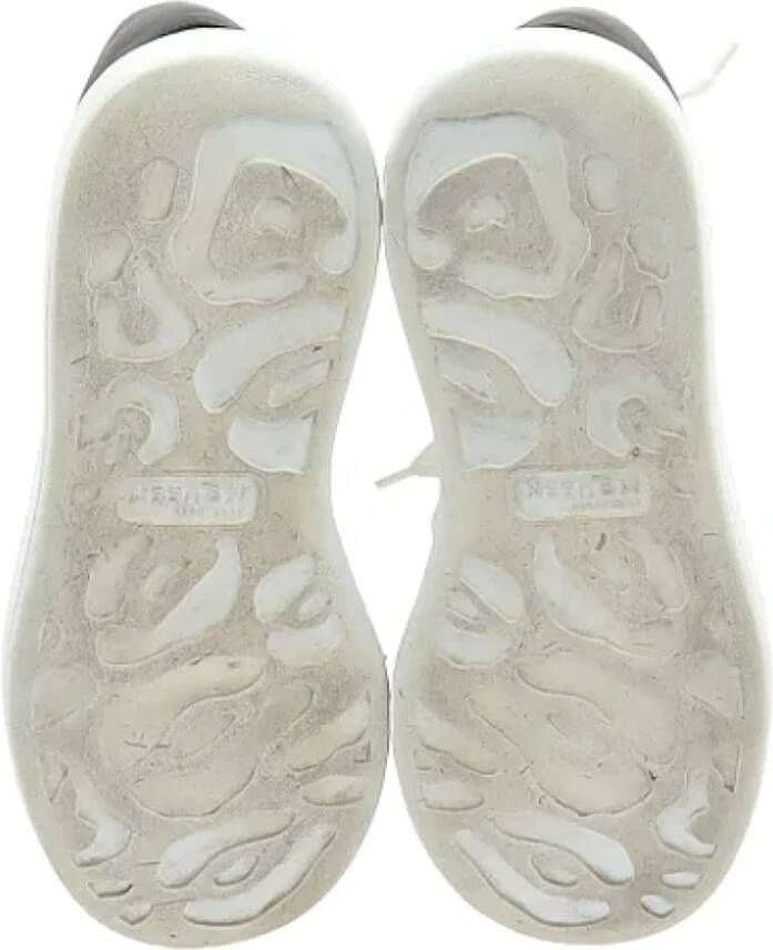 Alexander McQueen Pre-owned Leather sneakers White Dames