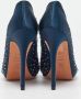 Alexander McQueen Pre-owned Satin heels Blue Dames - Thumbnail 5