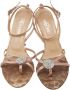 Alexander McQueen Pre-owned Satin sandals Beige Dames - Thumbnail 2